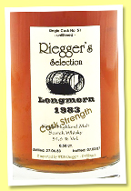 Longmorn 24 yo 1983/2007 (51.6%, Riegger's Selection, hogshead, cask #51) Longmorn 24 yo 1983/2007 (51.6%, Riegger's Selection, hogshead, cask #51)