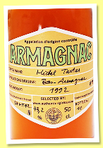 Michel Tartas 1992/2024 (43.2%, Authentic Spirits, Bas-armagnac)