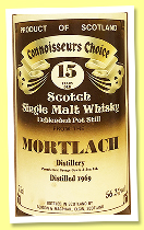Mortlach 15 yo 1969 (56.3%, Gordon & MacPhail, Connoisseurs Choice, for Germany, 75cl, +/-1985)