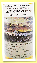 Port Charlotte 10 yo 2001/2011 (61.5%, OB, Private Bottling for Marc Segers, rum barrel, cask #253, 236 bottles) Port Charlotte 10 yo 2001/2011 (61.5%, OB, Private Bottling for Marc Segers, rum barrel, cask #253, 236 bottles)