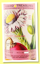 Secret Highland Malt 21 yo 2000/2022 (54%, Liquid Treasures, peated bourbon hogshead, cask #63, 319 bottles) Secret Highland Malt 21 yo 2000/2022 (54%, Liquid Treasures, peated bourbon hogshead, cask #63, 319 bottles)