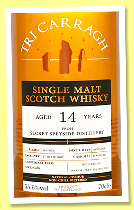Secret Speyside 14 yo 2008/2023 (55.6%, Tri Carragh, second fill sherry hogshead, 305 bottles) Secret Speyside 14 yo 2008/2023 (55.6%, Tri Carragh, second fill sherry hogshead, 305 bottles)