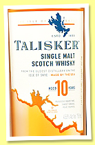 Talisker 10 yo (45.8%, OB, +/-2023)