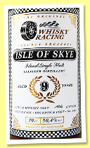 Talisker 9 yo (50.4%, Whisky Racing, Jack Wiebers, bourbon and Port, cask #3921, 106 bottles, +/-2025) 