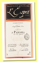 A Panama Distillery 2004/2017 (61.6%, L’Esprit, cask #BB 71, 256 bottles) A Panama Distillery 2004/2017 (61.6%, L’Esprit, cask #BB 71, 256 bottles)