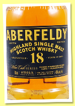 Aberfeldy 18 yo ‘Finished in Sangiovese Red Wine’ (46%, OB, Red Wine Cask collection, batch #2924/A, 2024) Aberfeldy 18 yo ‘Finished in Sangiovese Red Wine’ (46%, OB, Red Wine Cask collection, batch #2924/A, 2024)
