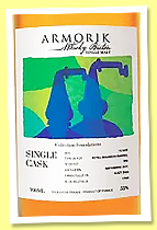 Armorik 12 yo 2011/2024 (55%, OB, France, LMDW Foundations, refill bourbon barrel, cask #926, 280 bottles) Armorik 12 yo 2011/2024 (55%, OB, France, LMDW Foundations, refill bourbon barrel, cask #926, 280 bottles)