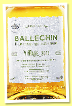 Ballechin 10 yo 2013/2023 (57.7%, OB, LMDW New Vibrations, 1st fill bourbon barrel, cask #20, 223 bottles) Ballechin 10 yo 2013/2023 (57.7%, OB, LMDW New Vibrations, 1st fill bourbon barrel, cask #20, 223 bottles)