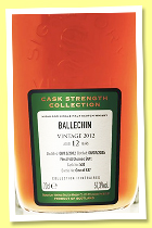 Ballechin 12 yo 2012/2025 (57.2%, Signatory Vintage, Cask Strength Collection for LMDW Itinéraires, 1st fill oloroso butt, cask #421, 564 bottles) Ballechin 12 yo 2012/2025 (57.2%, Signatory Vintage, Cask Strength Collection for LMDW Itinéraires, 1st fill oloroso butt, cask #421, 564 bottles)