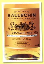 Ballechin 12 yo 2013/2025 (48.2%, OB for LMDW Itinéraires, 1st fill Jurançon hogshead, cask #810, 341 bottles) Ballechin 12 yo 2013/2025 (48.2%, OB for LMDW Itinéraires, 1st fill Jurançon hogshead, cask #810, 341 bottles)