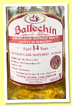 Ballechin 14 yo 2007/2021 (56%, OB for Les Amis du Cask, 40 months Vouvray matured, cask #801, 298 bottles) Ballechin 14 yo 2007/2021 (56%, OB for Les Amis du Cask, 40 months Vouvray matured, cask #801, 298 bottles)