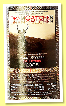 Ballechin 16 yo 2005/2022 (54.4% Dramcatcher, 2nd fill sherry hogshead, cask #342, 255 bottles) Ballechin 16 yo 2005/2022 (54.4% Dramcatcher, 2nd fill sherry hogshead, cask #342, 255 bottles)