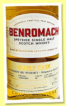 Benromach 20 yo 2003/2023 (57.7%, OB for LMDW Singapore exclusive, first fill bourbon barrel, cask #48, 189 bottles) Benromach 20 yo 2003/2023 (57.7%, OB for LMDW Singapore exclusive, first fill bourbon barrel, cask #48, 189 bottles)
