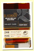 Bladnoch 23 yo 2001/2024 (49.2%, OB for Hedonism Wines, Amontillado sherry cask, 317 bottles)Bladnoch 23 yo 2001/2024 (49.2%, OB for Hedonism Wines, Amontillado sherry cask, 317 bottles)