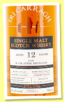 Blair Athol 12 yo 2013/2025 (51.6%, Tri Carragh, 1st fill Port barrique, 174 bottles) 