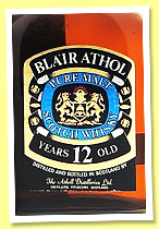 Blair Athol 12 yo (80°proof, OB, Pure Malt, +/-1975)