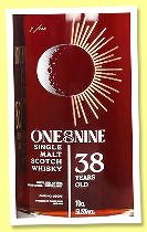 Blair Athol 38 yo 1986/2025 (51.5%, One8Nine, 1st fill oloroso sherry hogshead, cask #20078, 122 bottles)Blair Athol 38 yo 1986/2025 (51.5%, One8Nine, 1st fill oloroso sherry hogshead, cask #20078, 122 bottles)