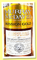 Blended Malt Scotch Whisky 27 yo 1997/2025 (55.6%, Murray McDavid, The Peat Chronicles, for Germany, 229 bottles)