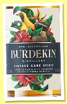 Burdekin 'Vintage Cane Spirit' (40%, OB, Australia, +/-2025) Burdekin 'Vintage Cane Spirit' (40%, OB, Australia, +/-2025)