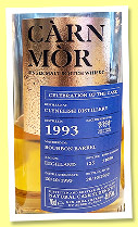 Clynelish 1993/2022 (49.6%, Càrn Mòr, for The Whisky Exchange, Celebration of the Cask, bourbon barrel, cask #11080, 125 bottles) 