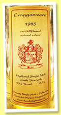 Cragganmore 20 yo 1985/2006 (53.5%, Weiser, bourbon cask)