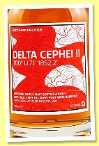 Delta Cephei II 8 yo 2013/2021 (56.2%, Scotch Universe, 1st fill ruby Port wine barrique)