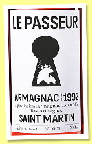 Domaine Saint Martin 1992/2025 (54.5%, Le Passeur, bas armagnac, cask #63) Domaine Saint Martin 1992/2025 (54.5%, Le Passeur, bas armagnac, cask #63)