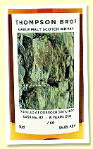 Dornoch 6 yo 2018/2024 (55.8%, OB, cask #82, bourbon octave, 80 bottles)