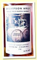 Dornoch 6 yo 2018/2024 (56.3%, OB, cask #94, 1st fill bourbon octave, 93 bottles)