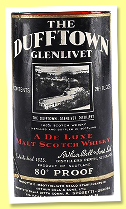 Dufftown-Glenlivet ‘Over 8 Years Old’ (80° proof, OB, Arthur Bell for Sposetti Genoa, cork stopper, 1960s) Dufftown-Glenlivet ‘Over 8 Years Old’ (80° proof, OB, Arthur Bell for Sposetti Genoa, cork stopper, 1960s)