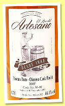 El Ron del Artesano 2007 (57.4%, OB, Panama, oloroso sherry cask, +/-2024) El Ron del Artesano 2007 (57.4%, OB, Panama, oloroso sherry cask, +/-2024)