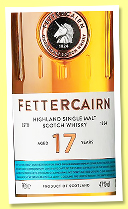 Fettercairn 17 yo (47%, OB, travel retail, 2024)