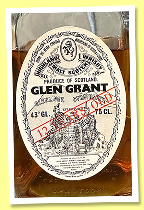 Glen Grant 12 yo (43°GL, OB for Armando Giovinetti, Italy, 75cl, +/-1970) Glen Grant 12 yo (43°GL, OB for Armando Giovinetti, Italy, 75cl, +/-1970)