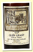 Glen Grant 1948/1960 (70 proof, Berry Brothers, bottled 1960)
Glen Grant 1948/1960 (70 proof, Berry Brothers, bottled 1960)