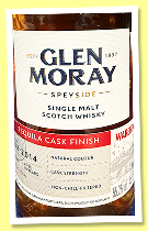 Glen Moray 10 yo 2014/2024 'Tequila Cask Finish' (55.2%, OB, Warehouse 1) Glen Moray 10 yo 2014/2024 'Tequila Cask Finish' (55.2%, OB, Warehouse 1)