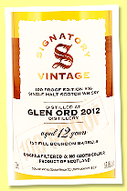 Glen Ord 12 yo 2012/2025 ‘Edition #46’ (57.1%, Signatory Vintage, 100 Proof, 1st fill bourbon barrels)
