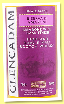 Glencadam ‘Riserva di Amarone’ (46%, OB, 2024)