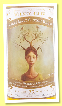 Glendullan 22 yo 2002/2024 (54.1%, The Whisky Blues, 1st fill bourbon barrel, cask #10908, 198 bottles)