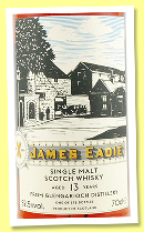 Glengarioch 13 yo 2011/2025 (52.5%, James Eadie, Distilleries of Great Britain and Ireland, 1st fill European oak Oloroso finish, cask #374456, 592 bottles) Glengarioch 13 yo 2011/2025 (52.5%, James Eadie, Distilleries of Great Britain and Ireland, 1st fill European oak Oloroso finish, cask #374456, 592 bottles)