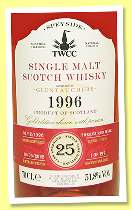Glentauchers 25 yo 1996/2022 (51.8%, The Whisky Cask Company, Torres Red Wine, cask #2007847, 197 bottles) Glentauchers 25 yo 1996/2022 (51.8%, The Whisky Cask Company, Torres Red Wine, cask #2007847, 197 bottles)