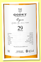 Godet 29 yo (43.2%, OB, Borderies, cask #FB2311, 2025) Godet 29 yo (43.2%, OB, Borderies, cask #FB2311, 2025)