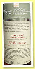 Grosperrin 'N°45' (52.2%, OB, Héritage, Fins Bois, 166 litres, 2025) Grosperrin 'N°45' (52.2%, OB, Héritage, Fins Bois, 166 litres, 2025)