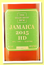 HD 9 yo 2015/2025 ‘DOK’ (68.9%, The Colours of Rum, Jamaica, Edition #17, cask #2, 297 bottles)