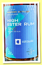 Hampden 1 yo 2023/2025 ‘Fino’ (61.9%, The Colours of Rum for Catawiki, cask #147, 75 bottles) Hampden 1 yo 2023/2025 ‘Fino’ (61.9%, The Colours of Rum for Catawiki, cask #147, 75 bottles)