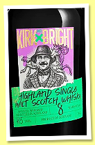 Highland Single Malt Scotch Whisky 8 yo (41.5%, Kirk & Bright, +/-2025) Highland Single Malt Scotch Whisky 8 yo (41.5%, Kirk & Bright, +/-2025)