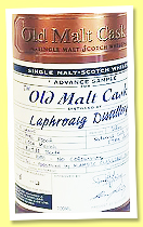 Laphroaig 11 yo 1992/2004 (57.8%, Douglas Laing, Old Malt Cask Advance Sample for Alambic Classique Germany, refill butt, cask #1080) 
