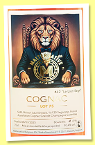Laurichesse ‘Lot 75 - Le Lion Sage’ (50.4%, Malternative Belgium, Grande Champagne, 396 bottles)