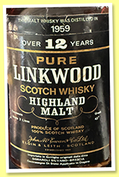Linkwood 12 yo 1959 (43%, OB, for Samaroli Silvano, 2 litres, +/-1971) Linkwood 12 yo 1959 (43%, OB, for Samaroli Silvano, 2 litres, +/-1971)