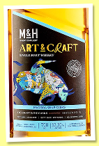 M&H 2019/2023 'Madeira Wine Casks' (52.3%, OB, Art & Craft, Israel, 2,466 bottles) M&H 2019/2023 'Madeira Wine Casks' (52.3%, OB, Art & Craft, Israel, 2,466 bottles)