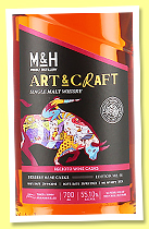M&H 2019/2023 'Recioto Wine Casks' (55.1%, OB, Art & Craft, Israel, 2,210 bottles) M&H 2019/2023 'Recioto Wine Casks' (55.1%, OB, Art & Craft, Israel, 2,210 bottles)